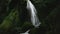 Hidden waterfall in Alava, Spain.