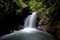 Hidden waterfall at sentul peak, Bogor, West Java