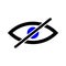 Hide Vector icon eye icon