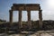 Hierapolis, Pamukkale, Denizli, Turkey, ancient city, ruins, Holy City, roman empire, classical, colonnade, temple, museum