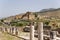 Hierapolis, Turkey. The ruins of the marble portico, I century AD