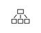 Hierarchy line icon