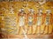 Hieroglyphics depicting the afterlife in the Valley of the Kings Luxor Thebes Egypt