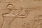 Hieroglyphics on massive columns of Karnak