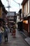 Higashi Chaya, a kind of old town of Kanazawa which also popular