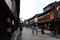 Higashi Chaya, a kind of old town of Kanazawa which also popular