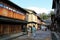 Higashi Chaya, a kind of old town of Kanazawa which also popular