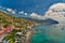 Higgledy-piggledy piled houses of Island in Naples