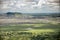 High aerial view of Juba, capital city of South Sudan