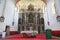 High altar in the Franciscan Church of St. Peter in Cernik, Croatia