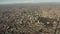 High altitude aerial view of Milan cityscape. Lombardy, Italy