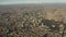 High altitude aerial view of Milan cityscape. Lombardy, Italy