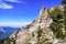 High altitude landscape in Sequoia National Park