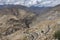 High Altitude Mountain roads on the way to Nako Monastery in Spiti Valley,Himachal Pradesh,India