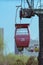 High altitude sightseeing cable car