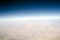 High altitude view of the Earth