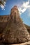 High ancient stone tower at city of Budva, Montenegro