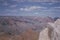 High angle breathtaking shot of a beautiful canyon under the cloudy sky