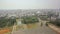 high angle jakarta city view
