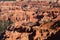 High angle shot of the famous Cedar Breaks National Monument in Utah