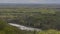 A High Angle Timelapse Shot Overlooking Beaver Pond and Wisconsin Landscape