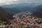 High angle view of Bad Lauterberg in Harz