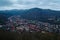 High angle view of Bad Lauterberg in Harz