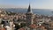 High angle view of the city of Galata in Turkey