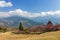 High angle view of country side landscape of Nantou