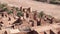 High angle view of the Ksar Kasbah Ait Benhaddou.