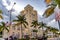 High-angle view of the LGBT visitor center in Miami Beach, Florida