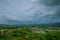 High angle view, major tourist attraction in Pai District, Mae Hong Son Province, Thailand