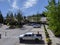 High angle view of Salish Lodge and Spa at Snoqualmie Falls