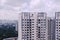 High angle view of SkyResidence in Dawson estate District 3 neighbourhood, modern public residential housing by the government