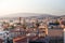 High angled view of old town, Limassol, Cyprus