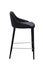 High bar chair isolated on a white background. Comfortable cafe bar furniture.