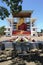 High Buddha statue in a Buddhist temple, Weherahena, Matara