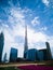 High building in Dubai Burj Khalifa tower