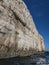 High cliff in Kornati islands Croatia