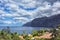 High cliffs of Los Gigantos on the island of Tenerife Spain