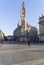 High clock tower in Lille, France