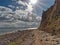 High coastal slopes on Gendarmstien pathway in South Denmark