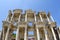 High columns front wiev in Ephesus