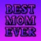 High contrast 90s gaming lettering for Mothers day