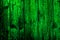 High contrast green and black matrix style vertical wood grain texture for Background