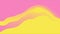 High contrast yellow and pink pastel abstract minimal motion background