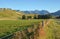 High Country New Zealand Farming at Castle Hill at Dawn