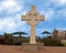 High Cross sculpture by Eliseo Garcia at Saint Philips Episcopal Church in Frisco, Texas.