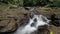 High definition long exposure movie with audio sound of water gushing in Rock Creek Clackamas Oregon 1080p