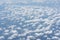 high definition skyline with cloud. Beautiful sunshine sky above clouds. Cabin view from airplane . Sunny above clouds from